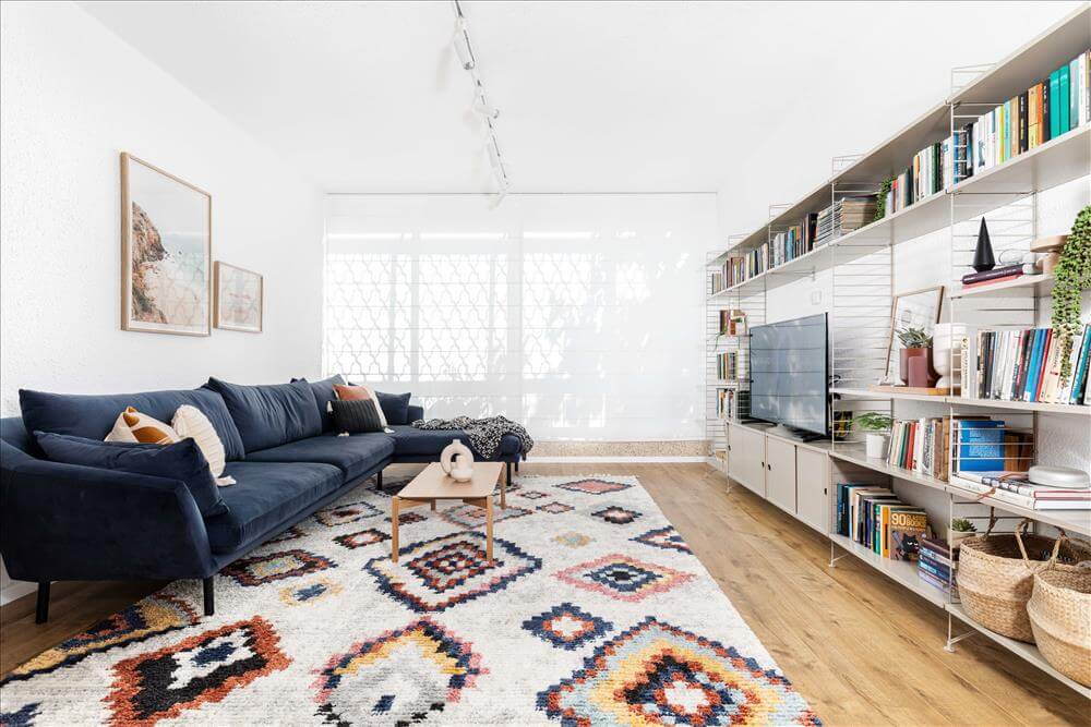 特拉维夫4室公寓室内设计 PICKINTERI丨以色列特拉维夫丨Bar Ben Yishai工作室-3