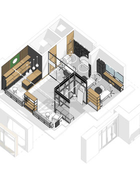 BLACKGROOMER 室内设计丨俄罗斯新西伯利亚丨maketdesign,Konstantin Ostroukhov