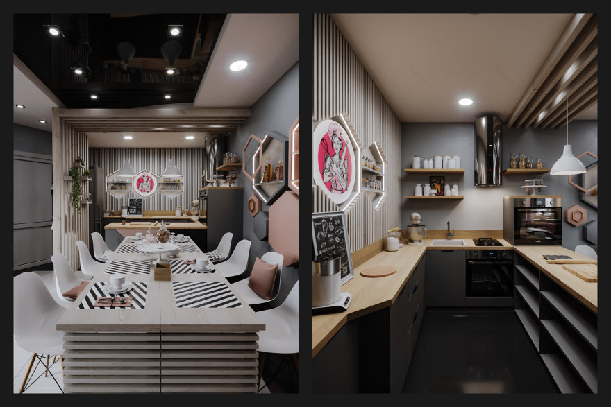 烹饪派对房间设计丨Ya Rada 工作室-4