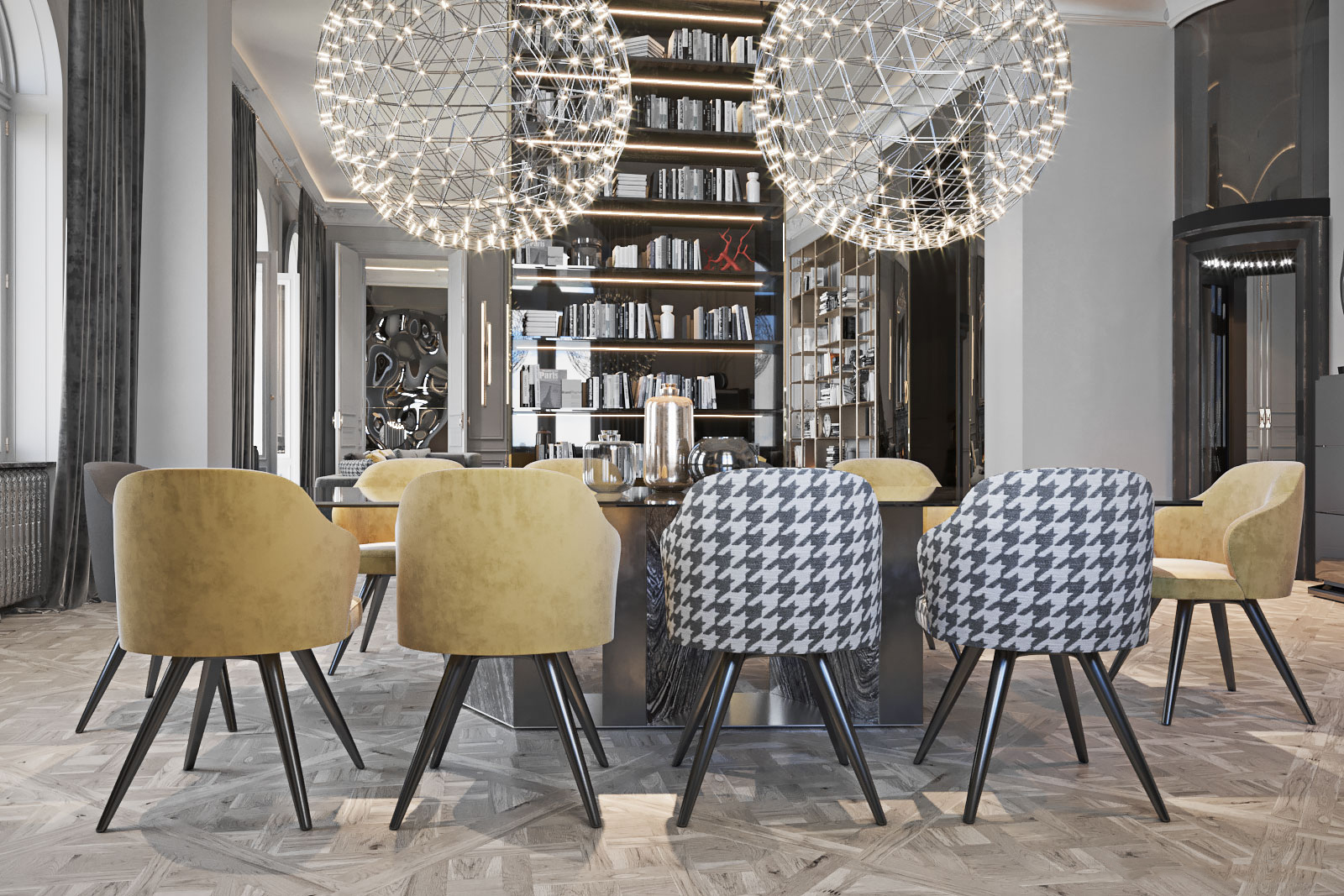 巴黎住宅设计丨法国巴黎-14