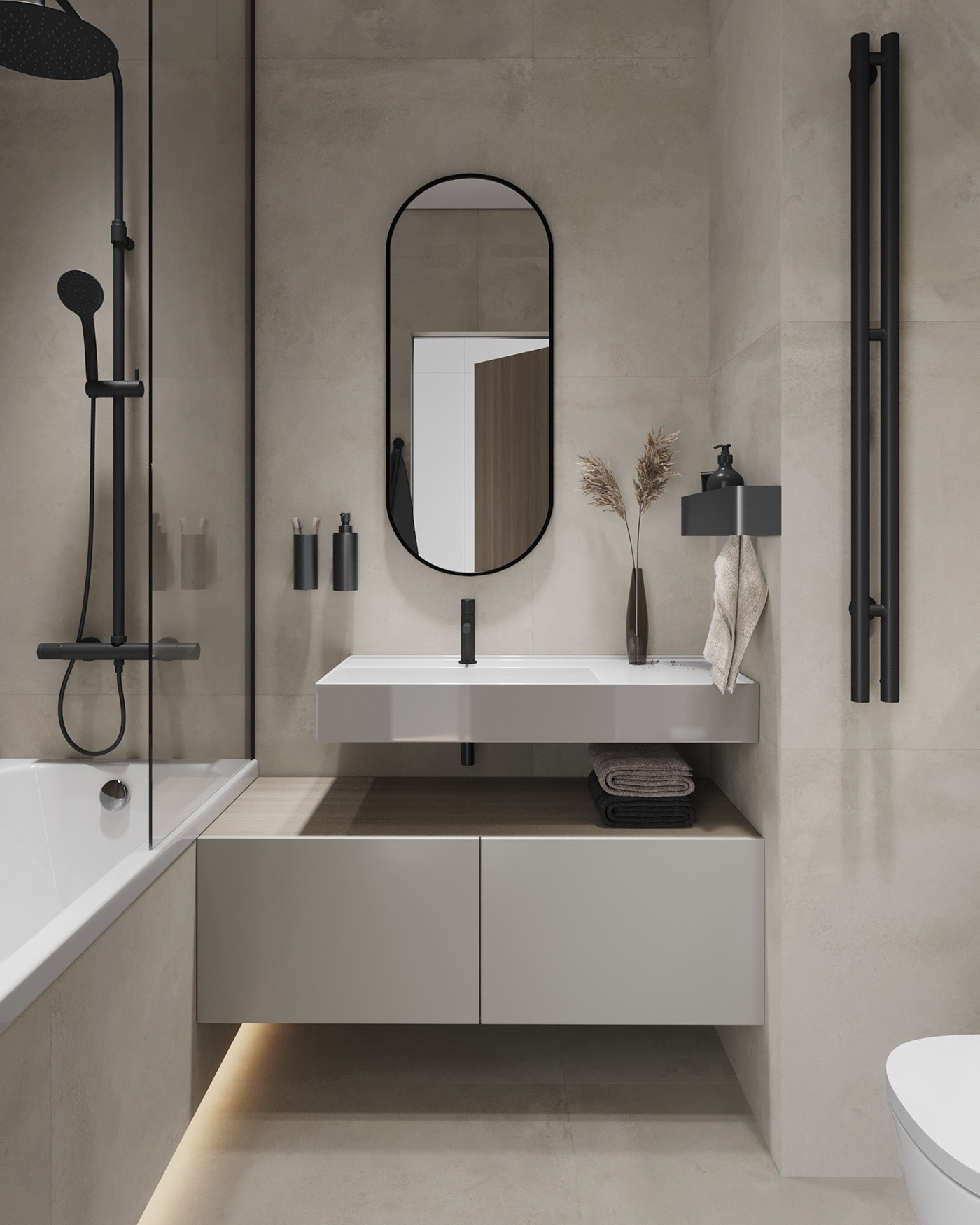 76㎡小空间公寓设计-11