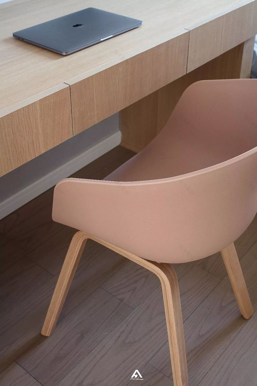 120㎡粉色控家,客餐厅++ 西厨一体化,温馨又高级-50