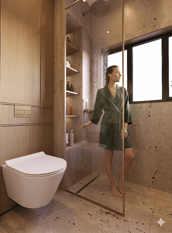 主卧室及浴室设计丨埃及丨MENNA ALLAH IBRAHIM-17