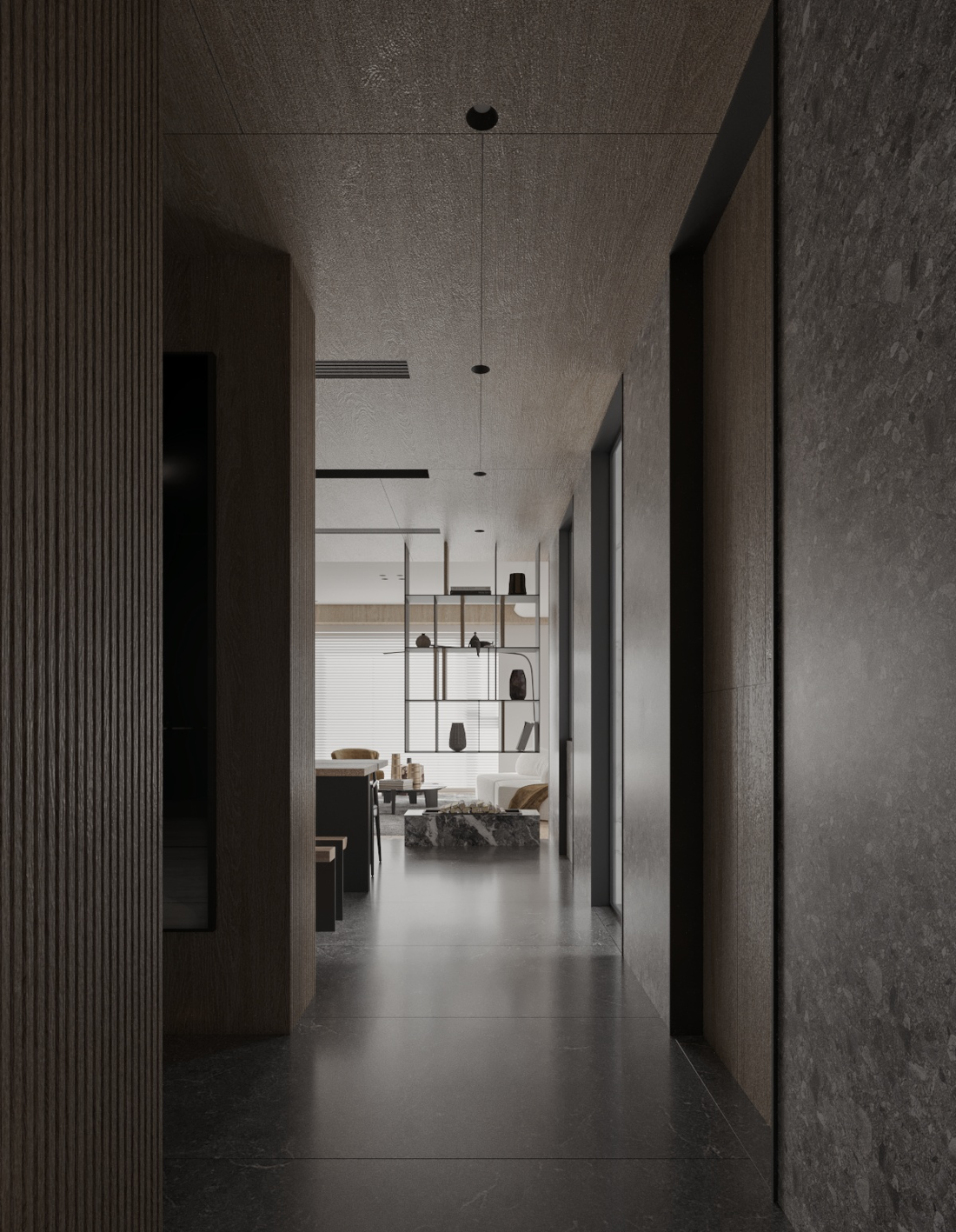 简约归真——无非设计平层住宅空间-0