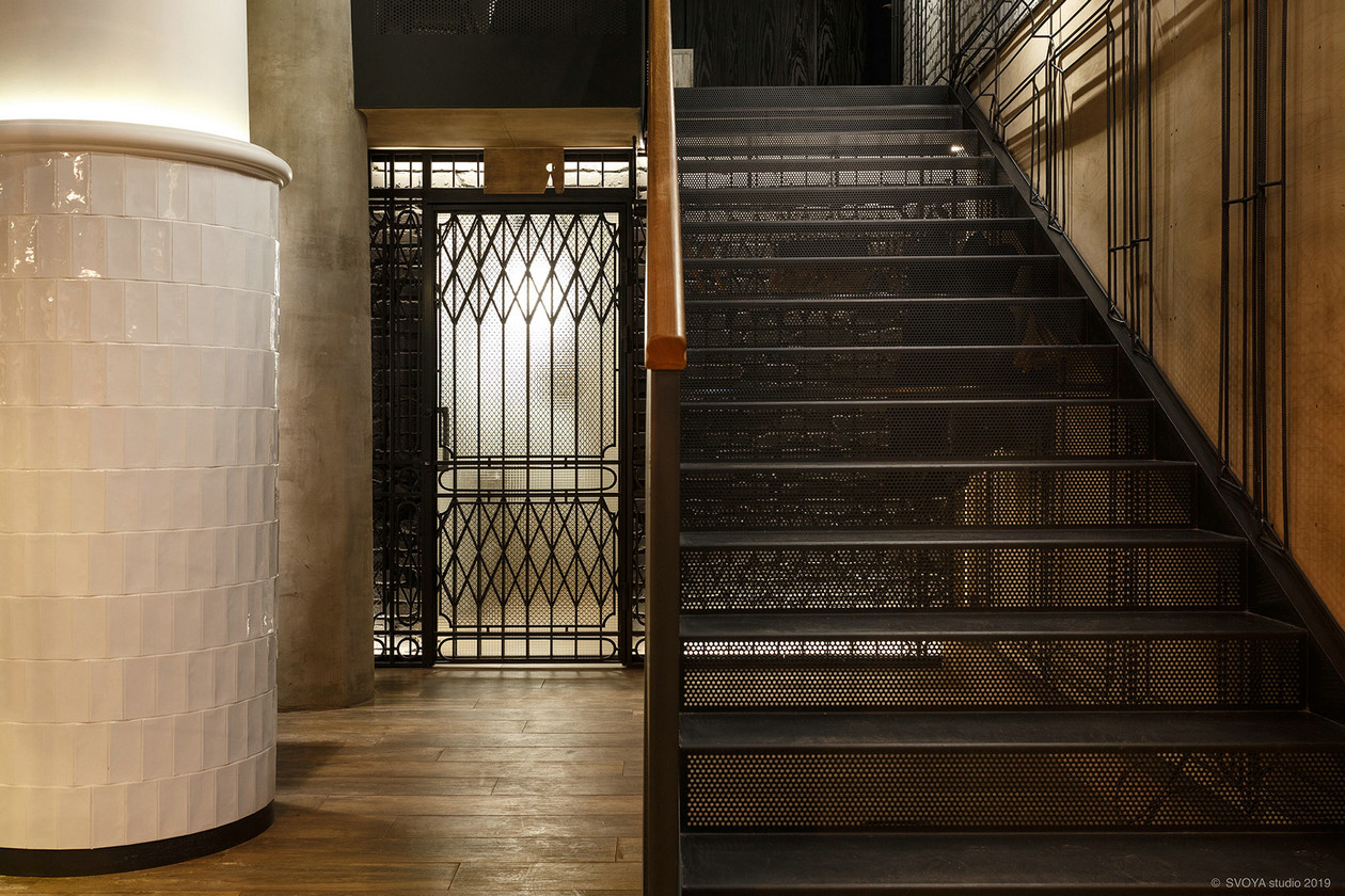 斯大林帝国建筑中的创新啤酒餐厅设计-53