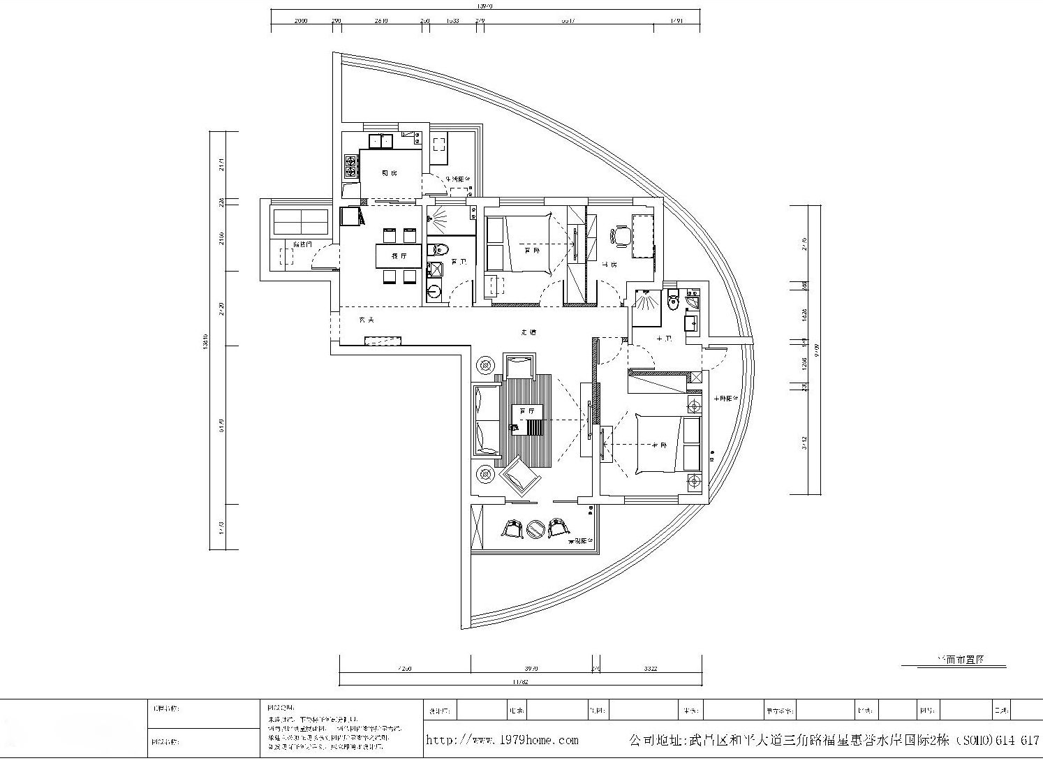 新中式 中式古典 奢华家装别墅样板房-17-35