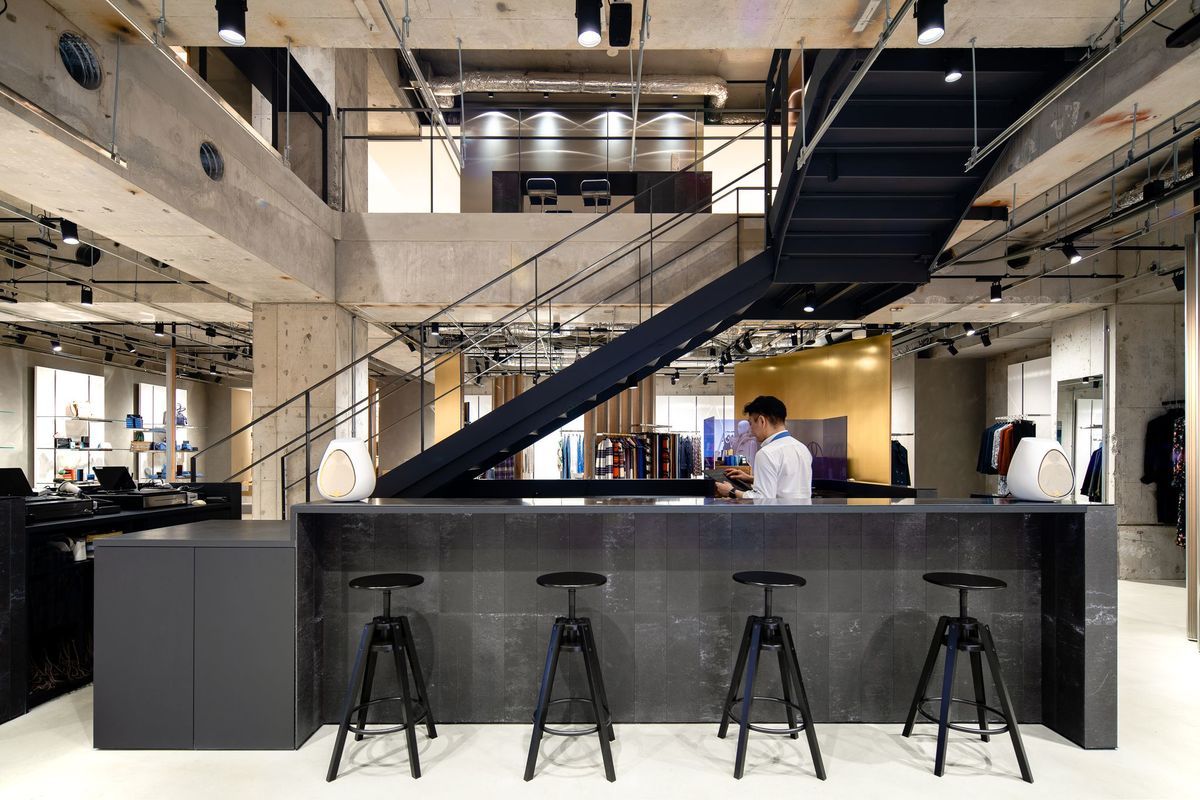 东京时尚区的“戏院”商店丨日本东京丨Haruki Oku Design,PANPROJECTS-25