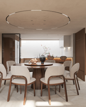 自然主义住宅:原木肌理里的松弛感美学