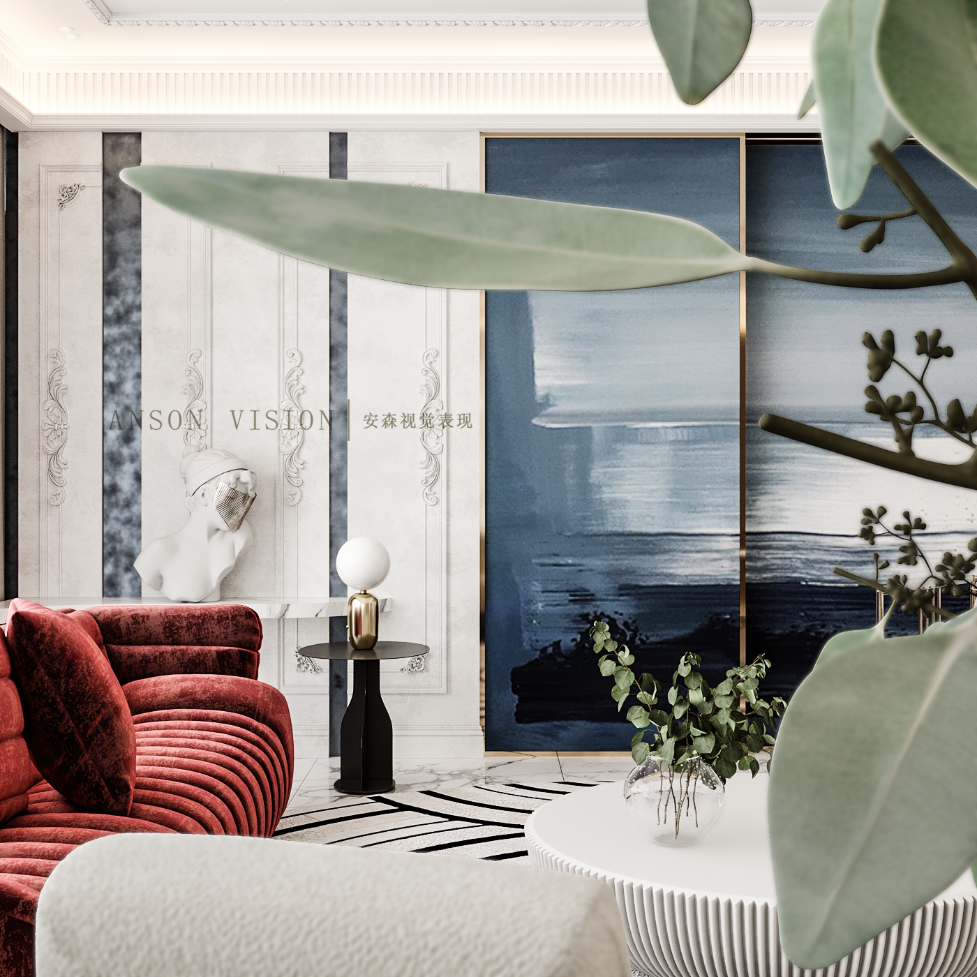 明净法式客餐厅丨Ansonvision-13