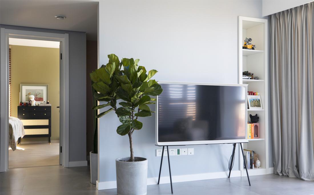 异型户改斜为正,打造休闲生活空间丨壹目设计-4