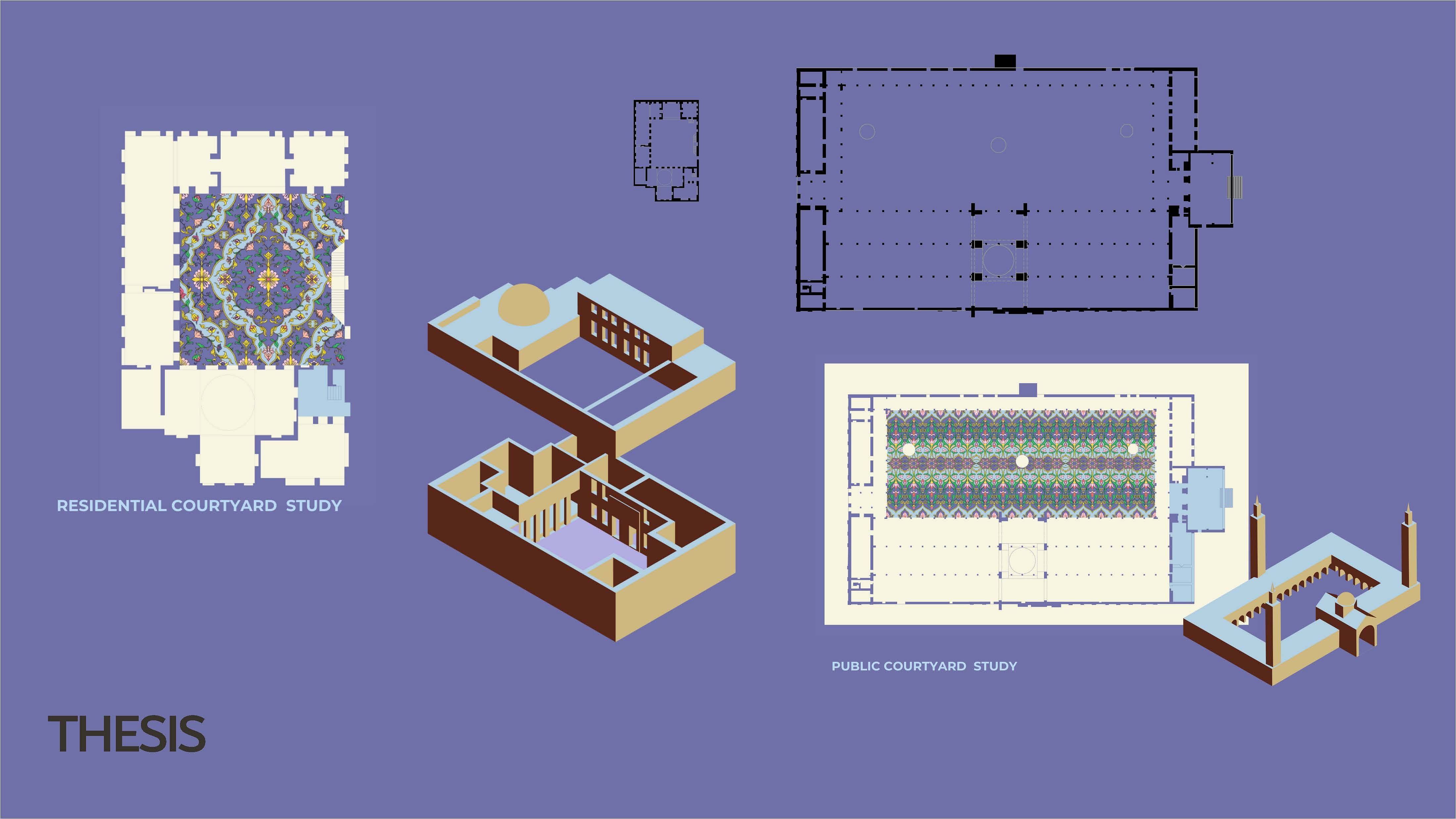 基于叙利亚传统图案的概念性城市设计丨美国洛杉矶丨Yasmeen Tizani-8