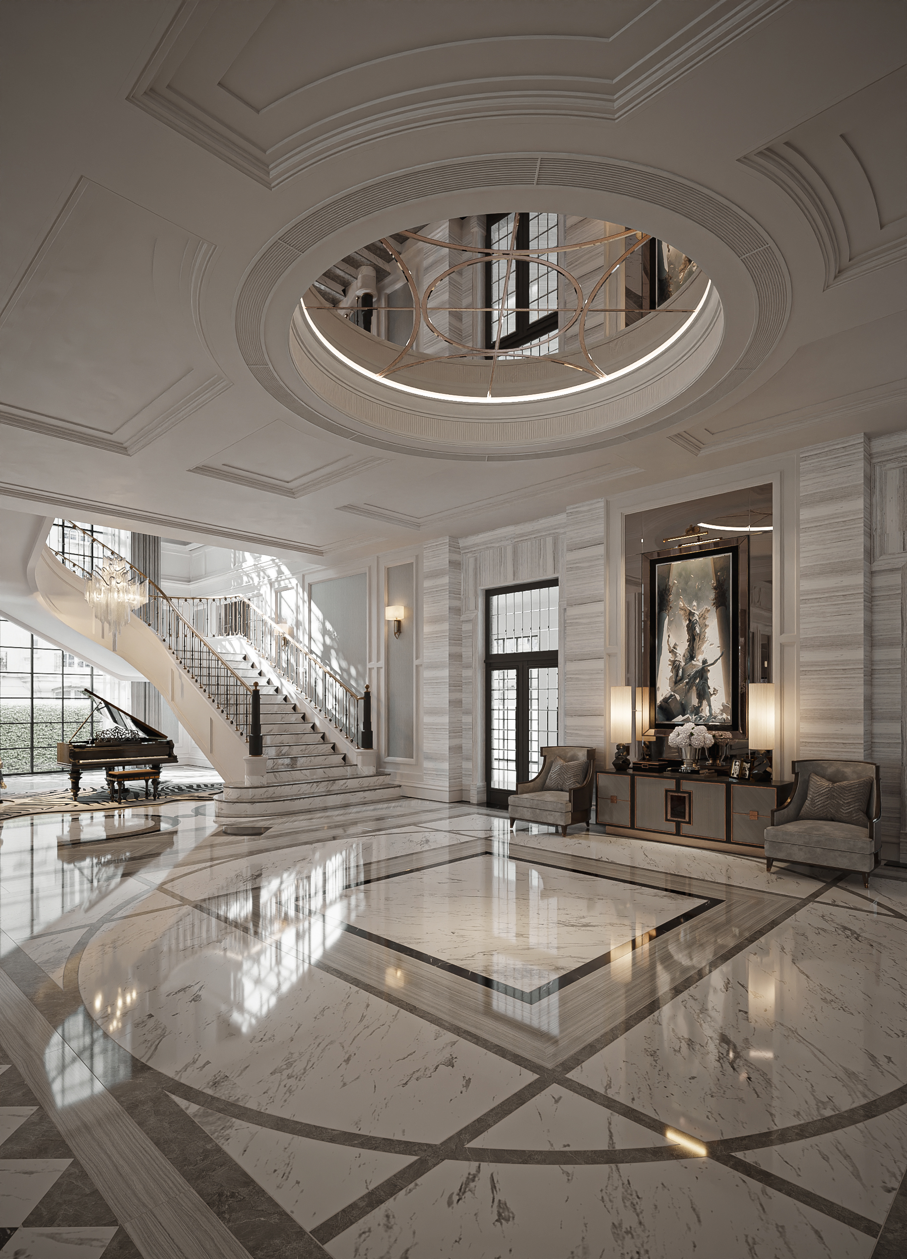 罗马别墅艺术，罗马艺术别墅丨老挝丨NamHee-9