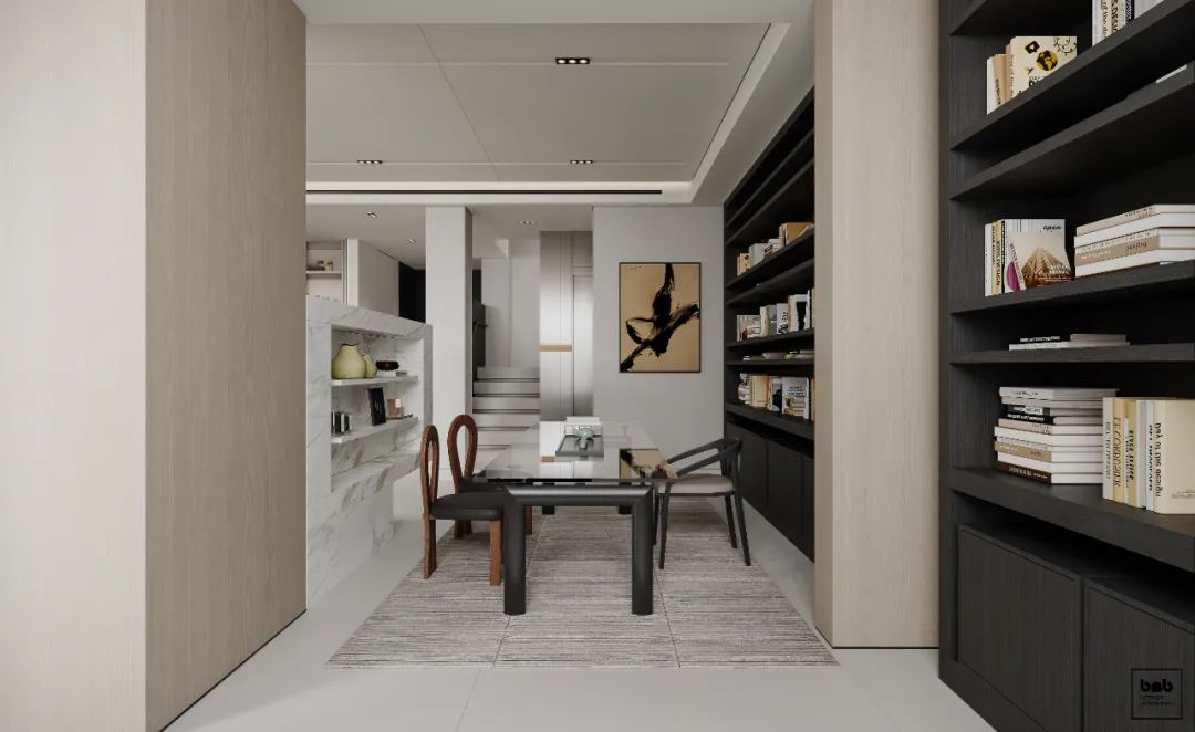 当代别墅空间设计丨本白设计-37