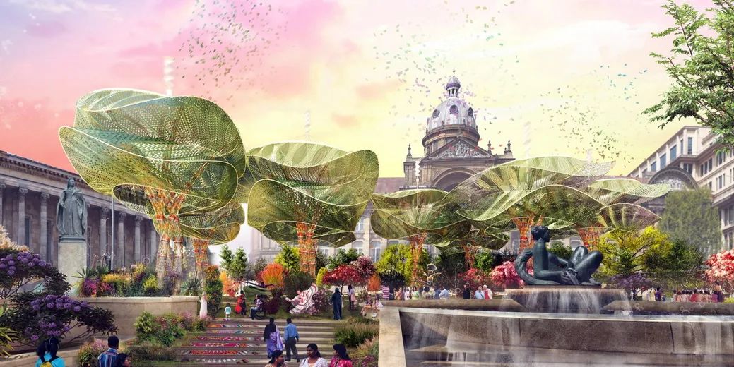 英国伯明翰 PoliNations 感官花园丨伦敦 THISS Studio 建筑公司-8