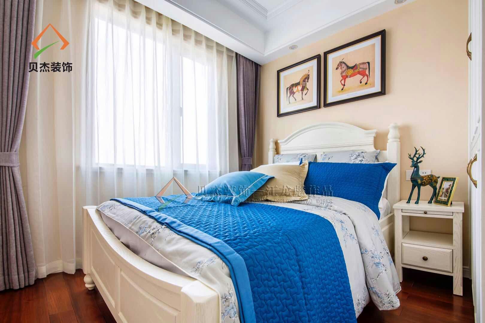 【贝杰装饰】— 天伦名苑丶美式风格《梦·绽放》-45