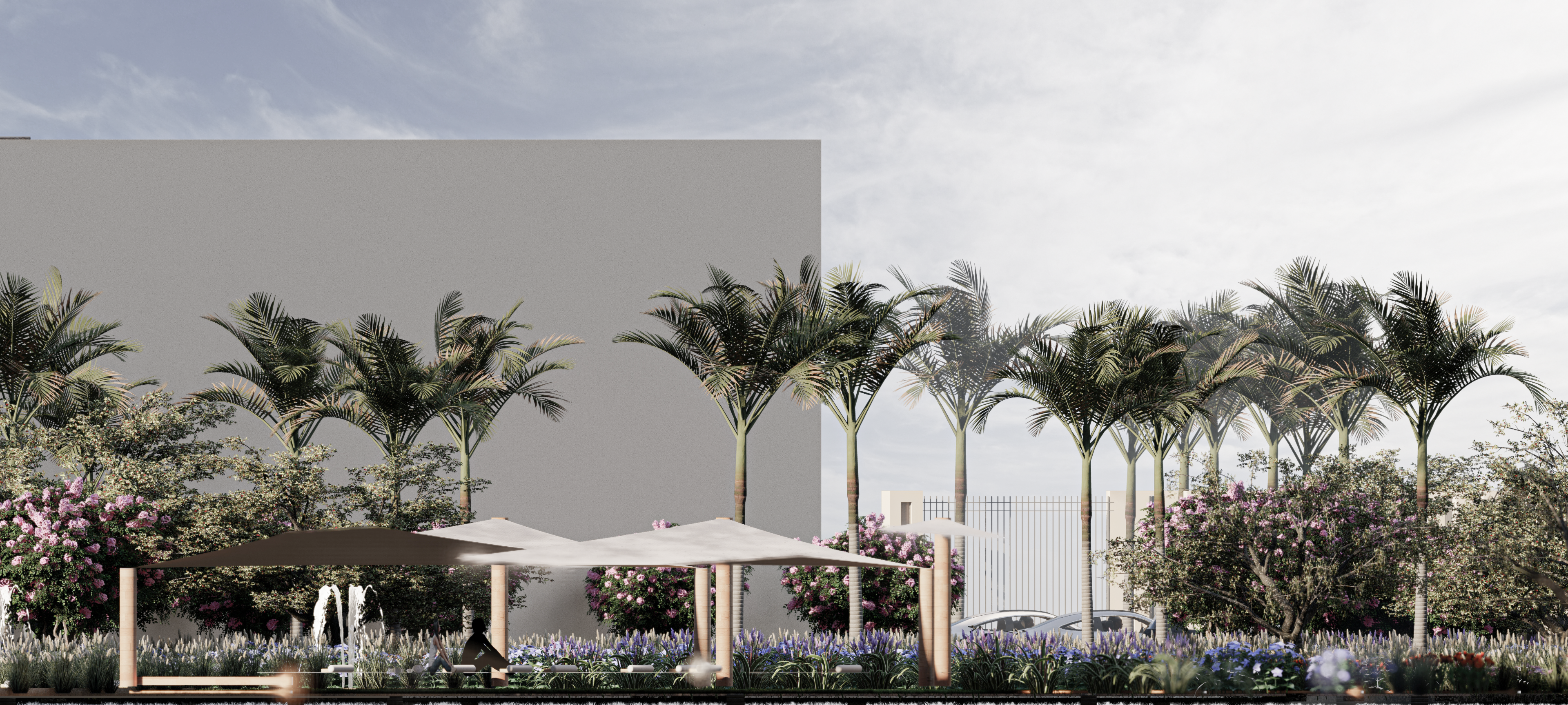 Alferdaws 现代伊斯兰公园丨曼苏拉大学美术学院建筑系-25