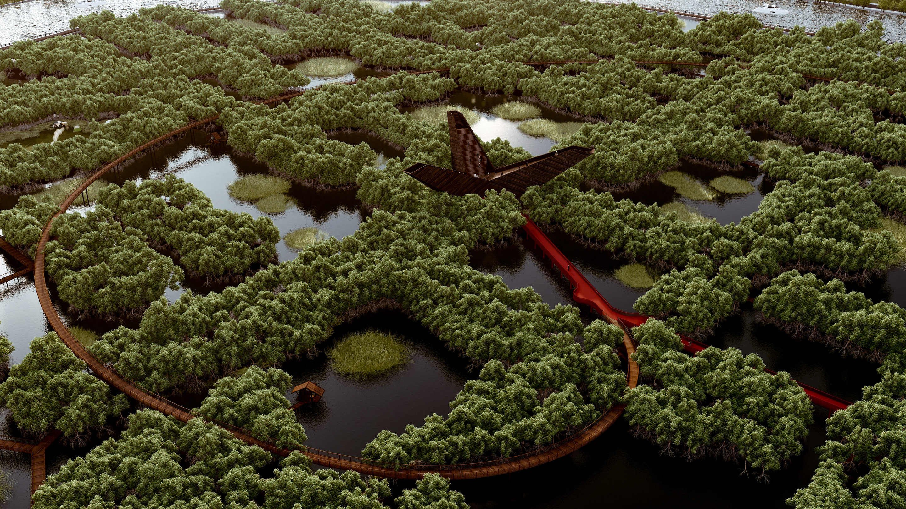 富海红树林生态公园丨越南丨INFINITIVE ARCHITECTURE-36