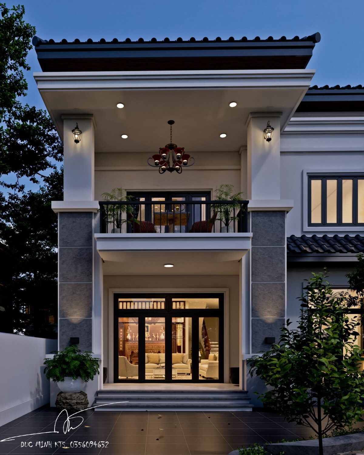 免费Sketchup房屋外观模型丨Do Duc Minh-6