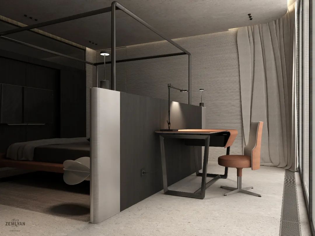 乌克兰 150㎡日式极简别墅丨Denis Rakaev-55