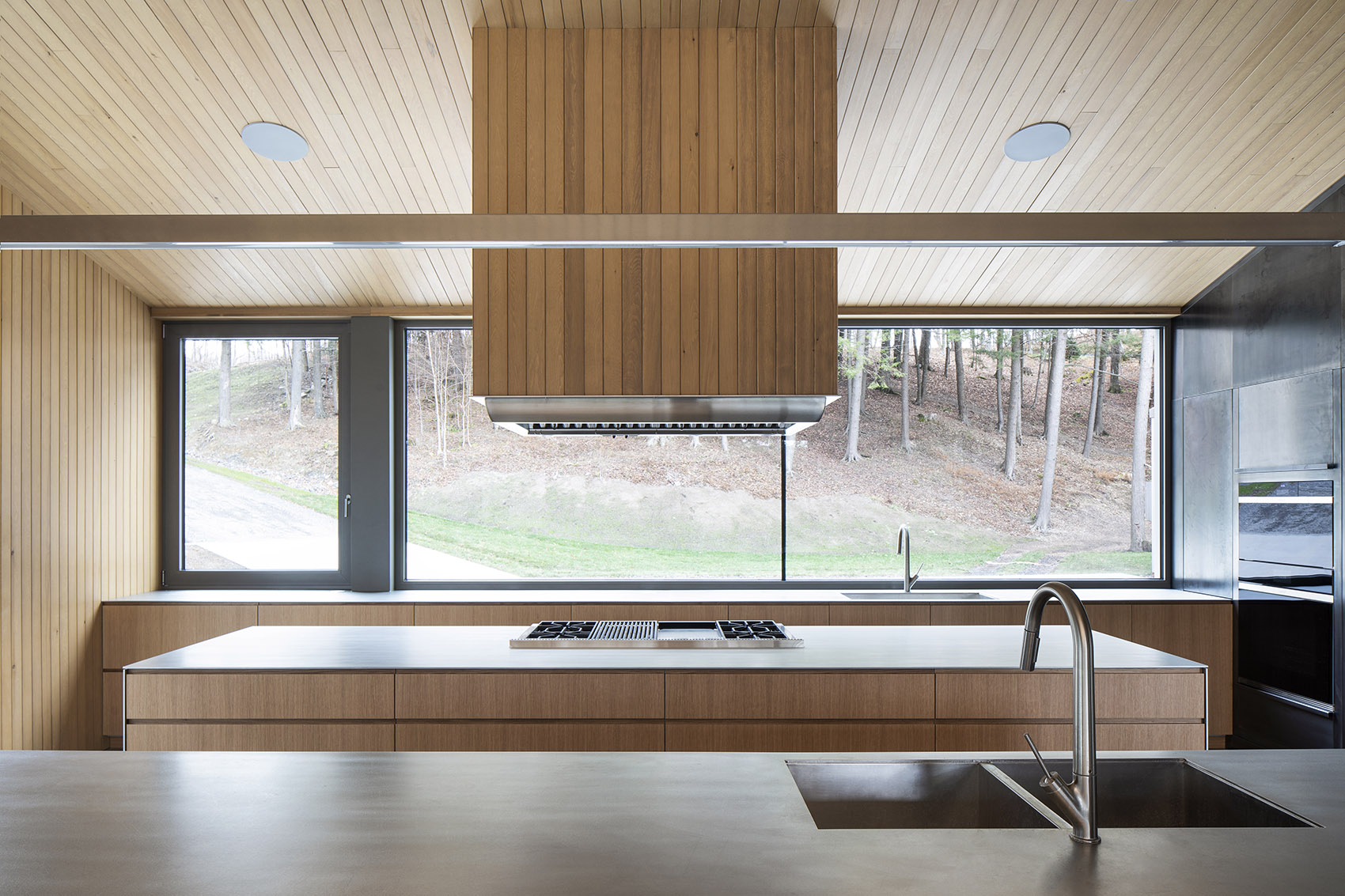 Memphremagog 湖岸住宅丨加拿大丨_naturehumaine-45