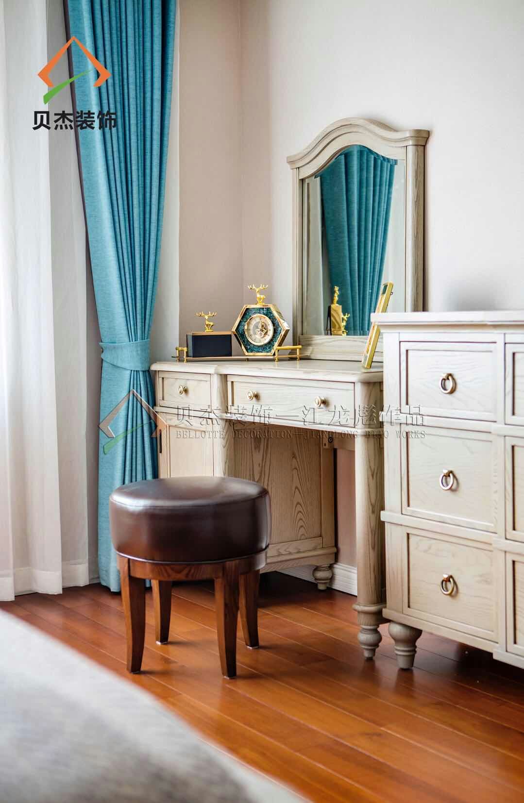 【贝杰装饰】— 天伦名苑丶美式风格《梦·绽放》-39