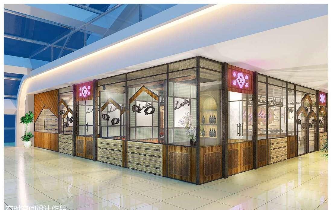 香港发记甜品大陆首家——现代工业风餐饮空间-4