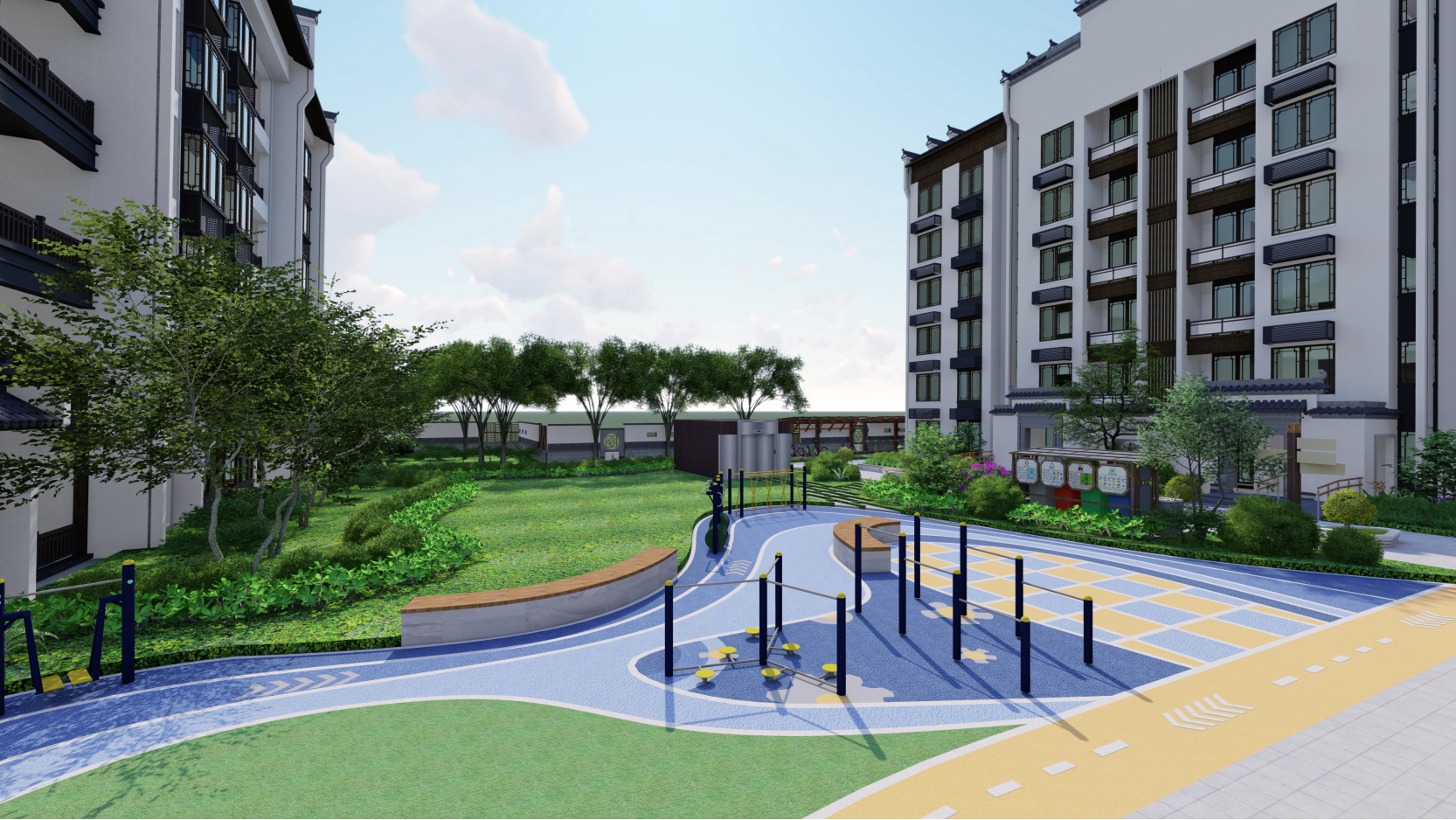 中海·天空之境社区景观设计丨中国济南-18