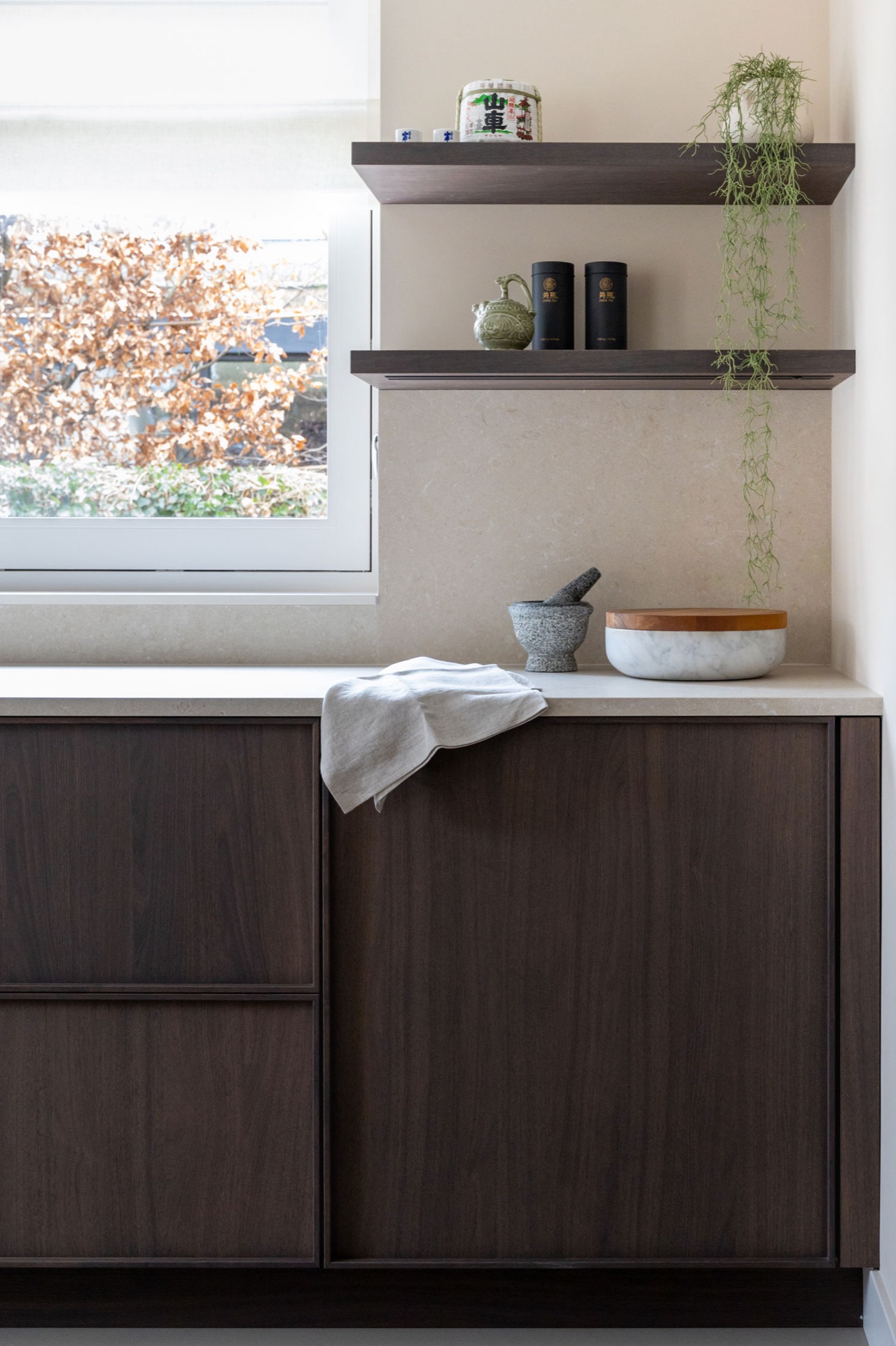 Keuken in bosrijke omgeving-6