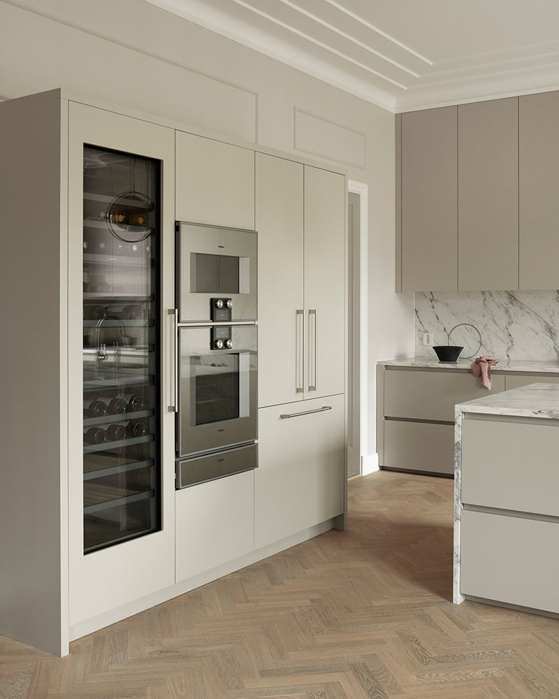 Modern kitchen in Scandinavian design — Nordiska Kök-6