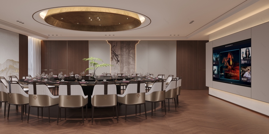 银川国益公馆私人会所装修设计丨中国银川丨银川装修公司-19