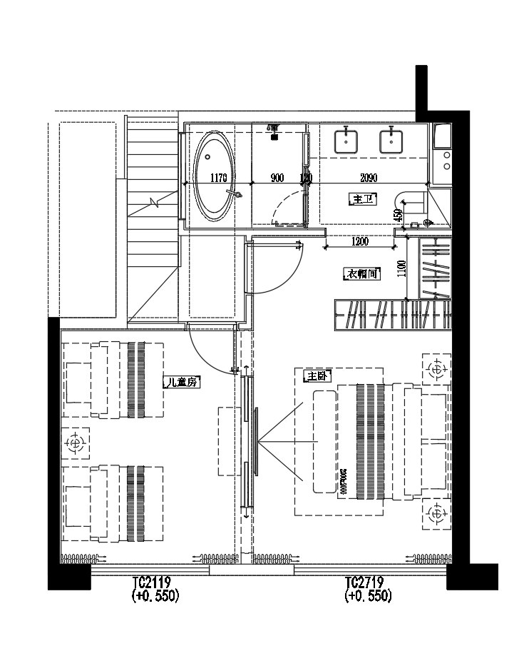 长沙建发央著 S 户型样板间 | 元禾大千 | 禅意空间的人性回归-59