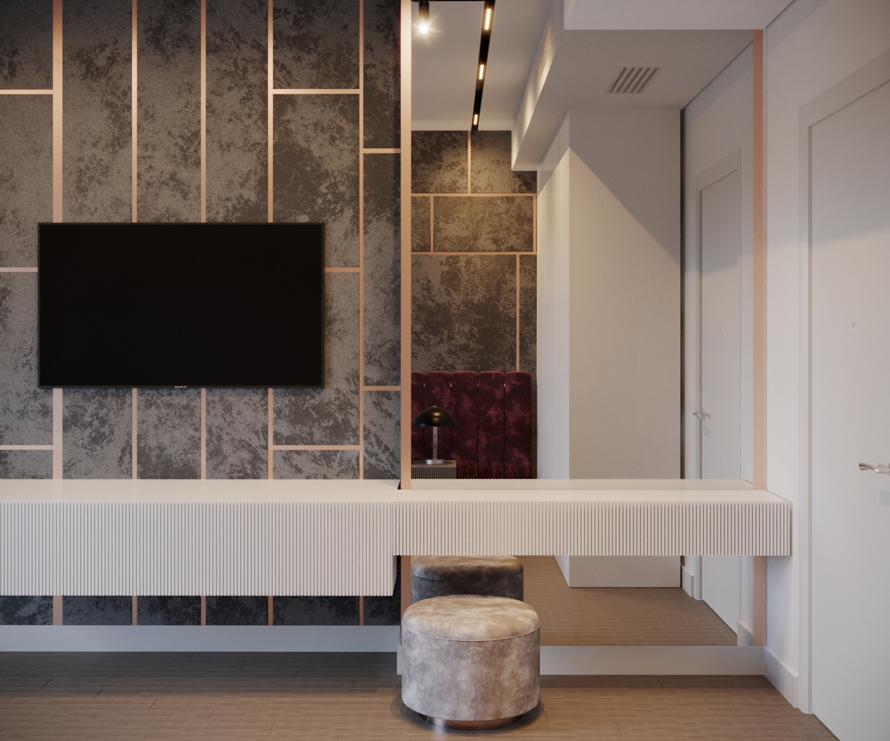 Interior Design: Hotel Room-2