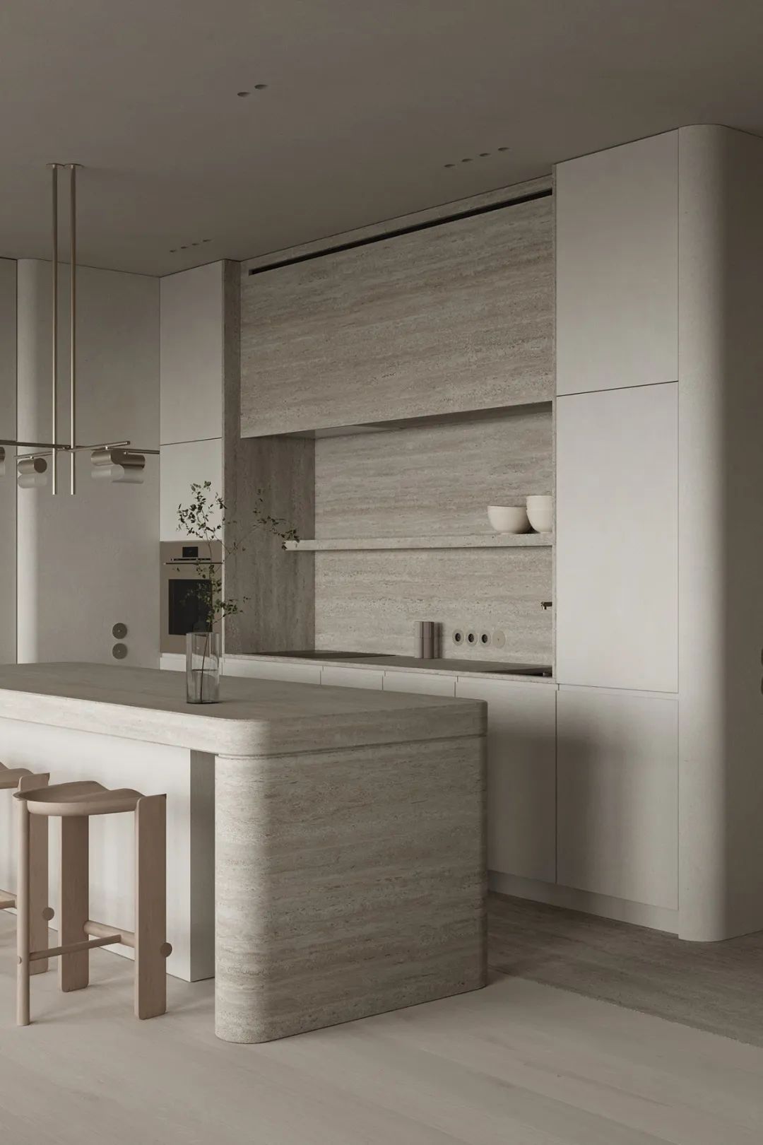 奶油色调温润家居丨Zeworkroom Studio-18