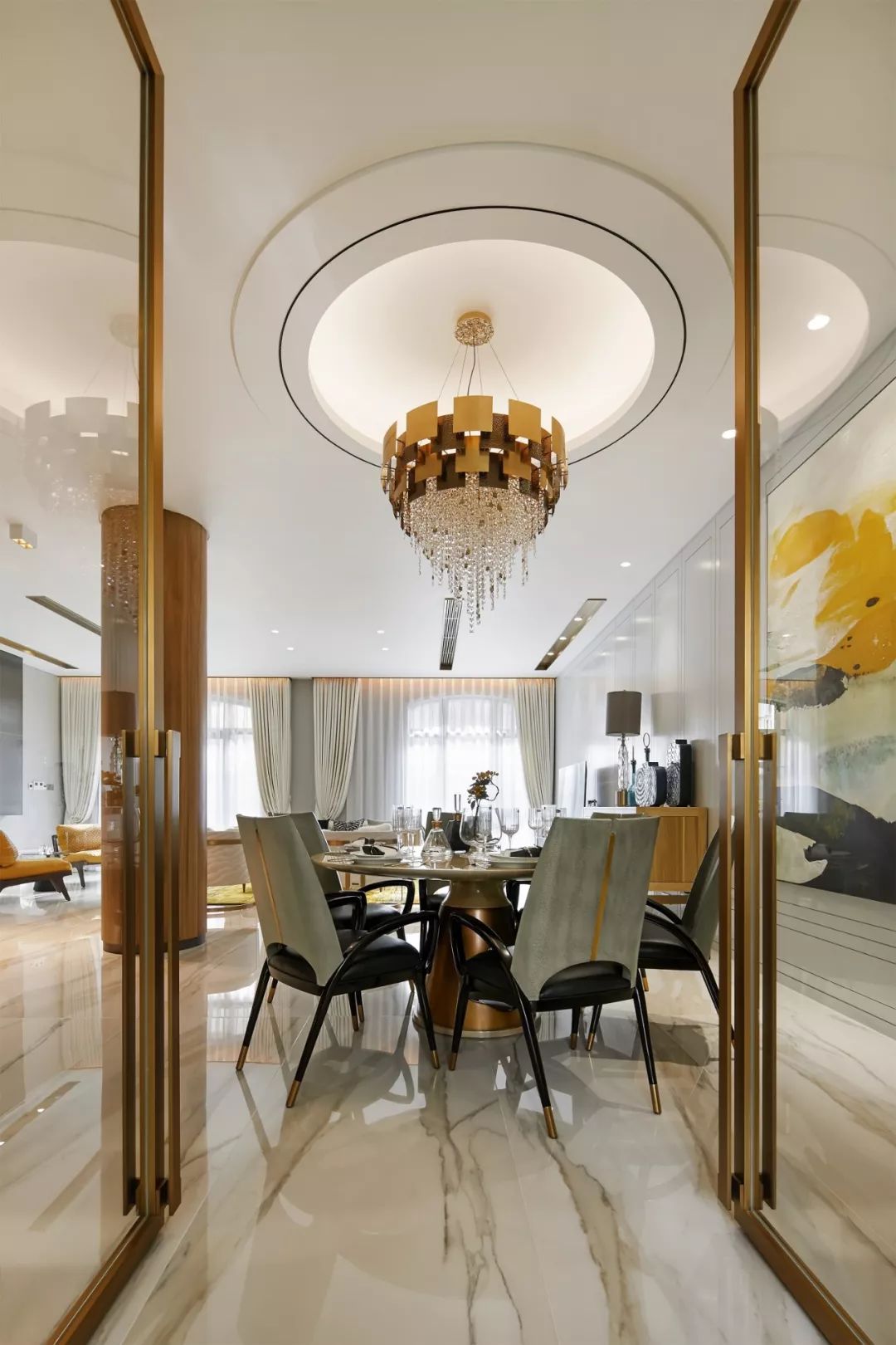 450㎡别墅私宅，现代轻奢诗意栖居-8