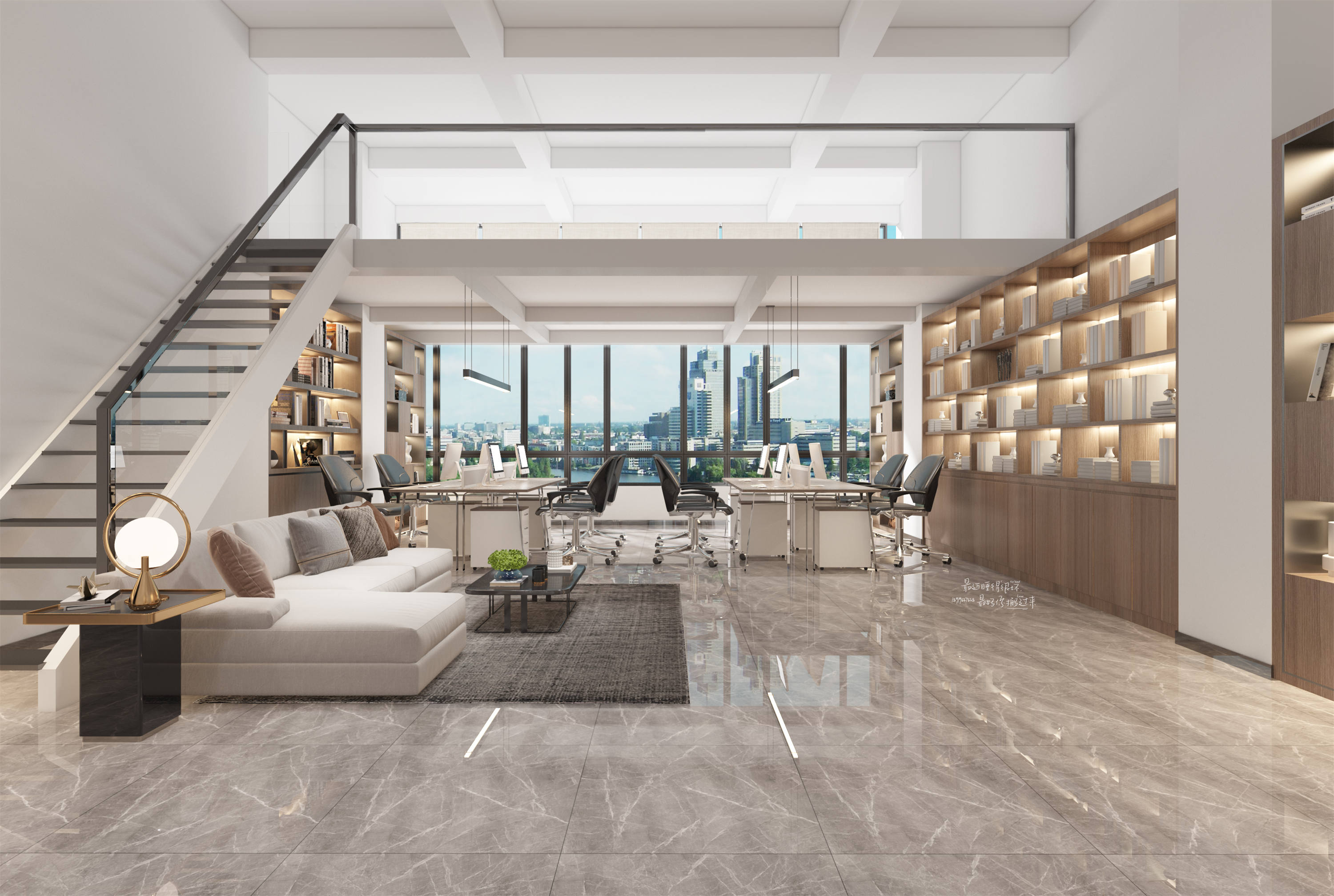 极简主义办公室设计-20