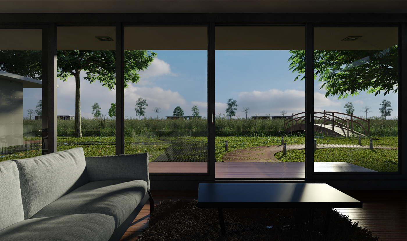 Container style holiday home-6