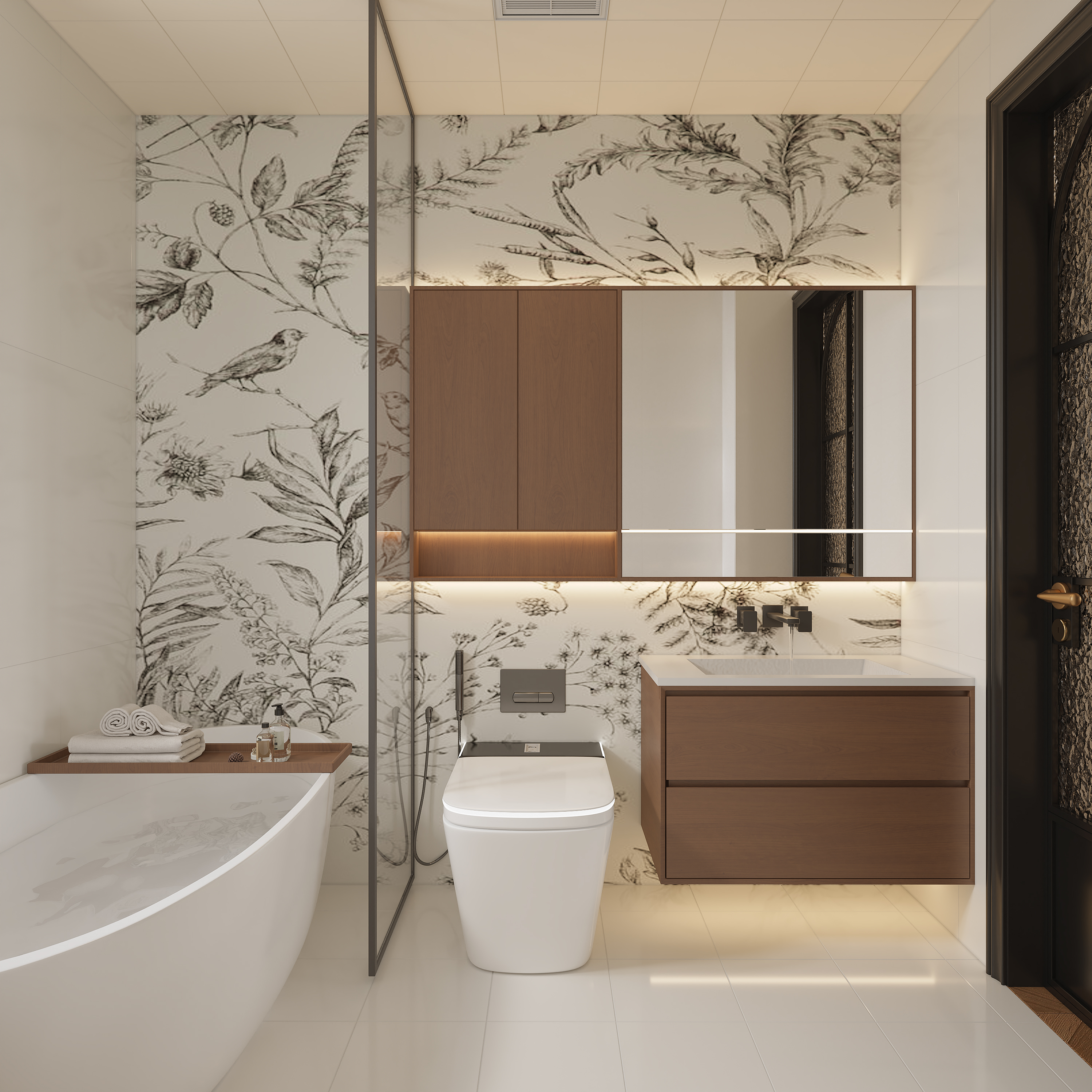 蒙氏儿童房的体现 和 中古半开放书房-7