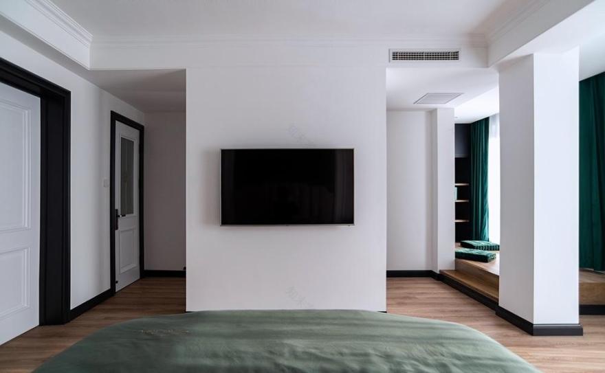 幸福格色平层设计 | 阖家欢享的温馨空间-34