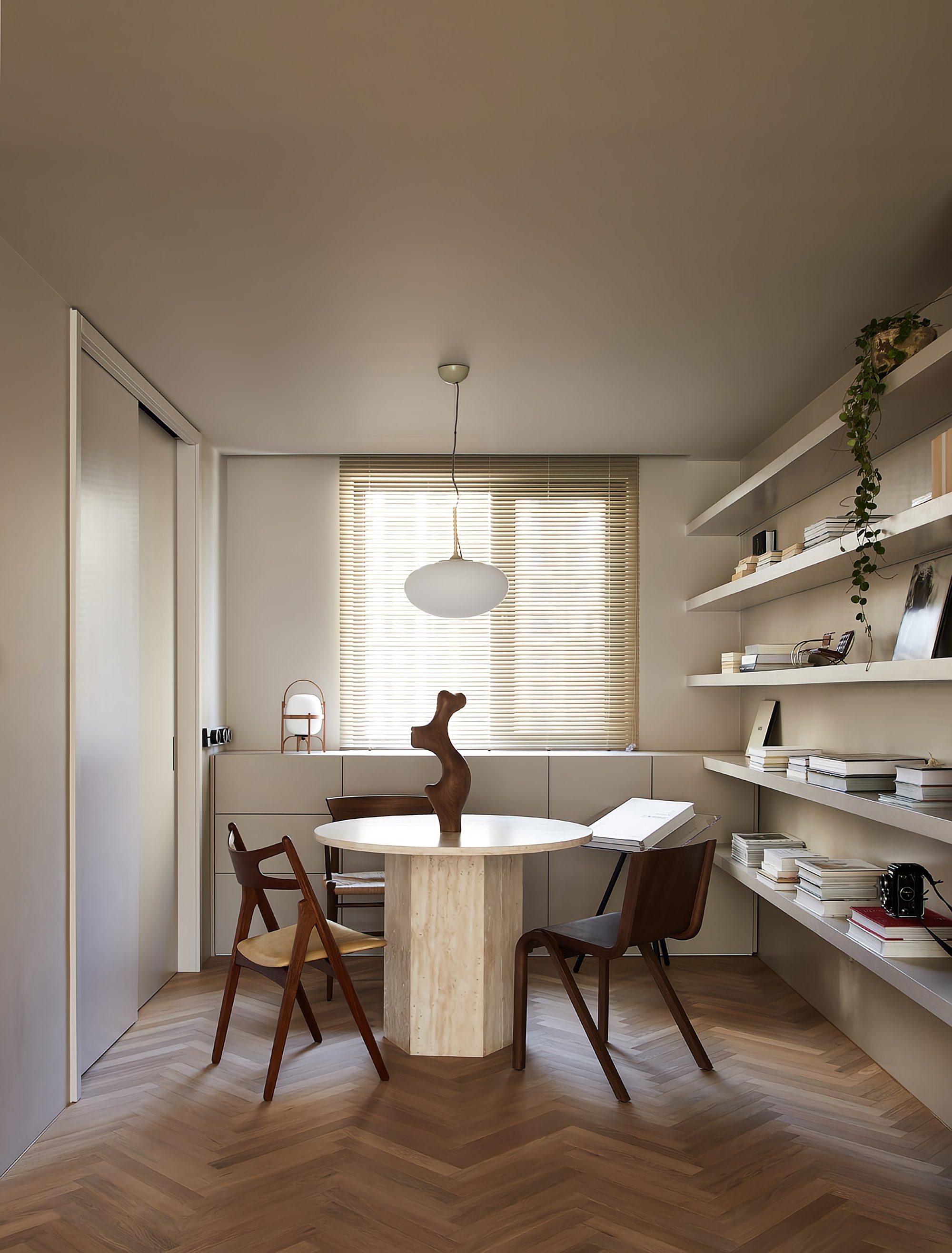 NOTHING DESIGN 奶油复古感公寓-13