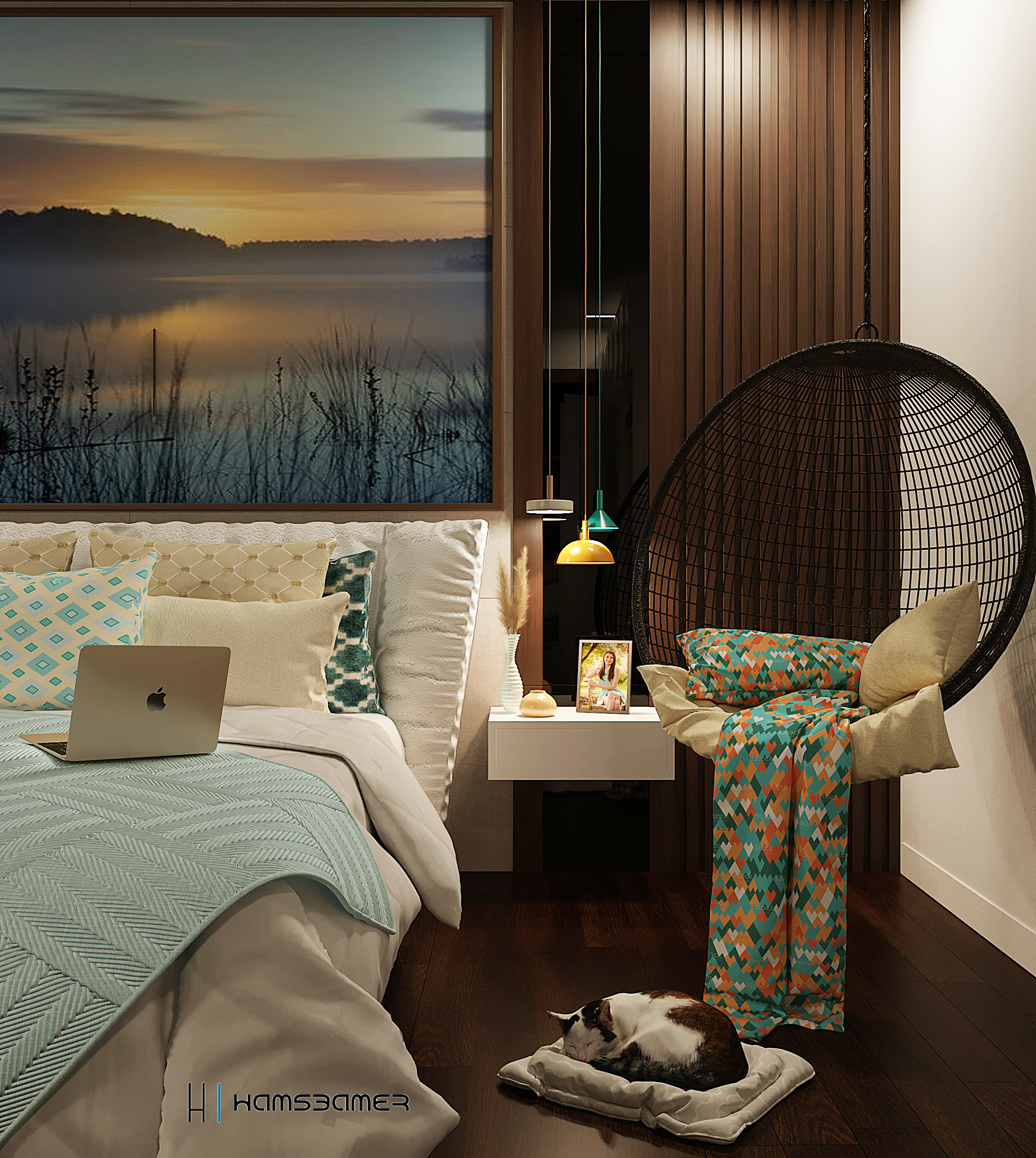 Teenage girl bedroom-6