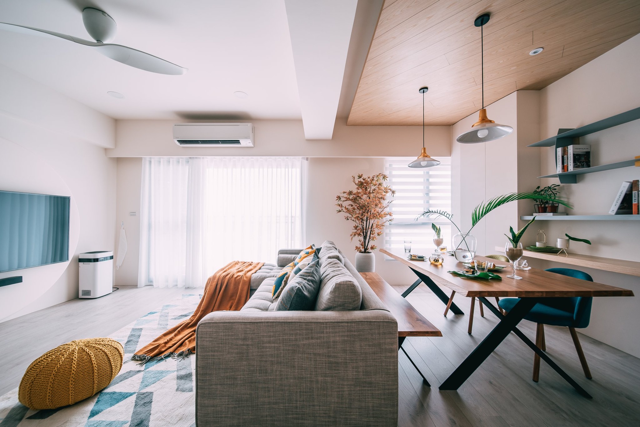 一亩绿设计 | 轻熟日系风，猫咪的家-3