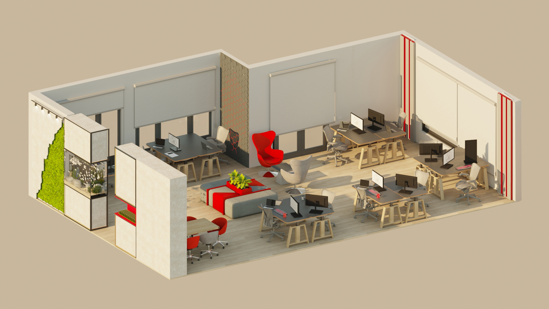 富戈游戏办公室项目丨HATİCE AKARSU-1