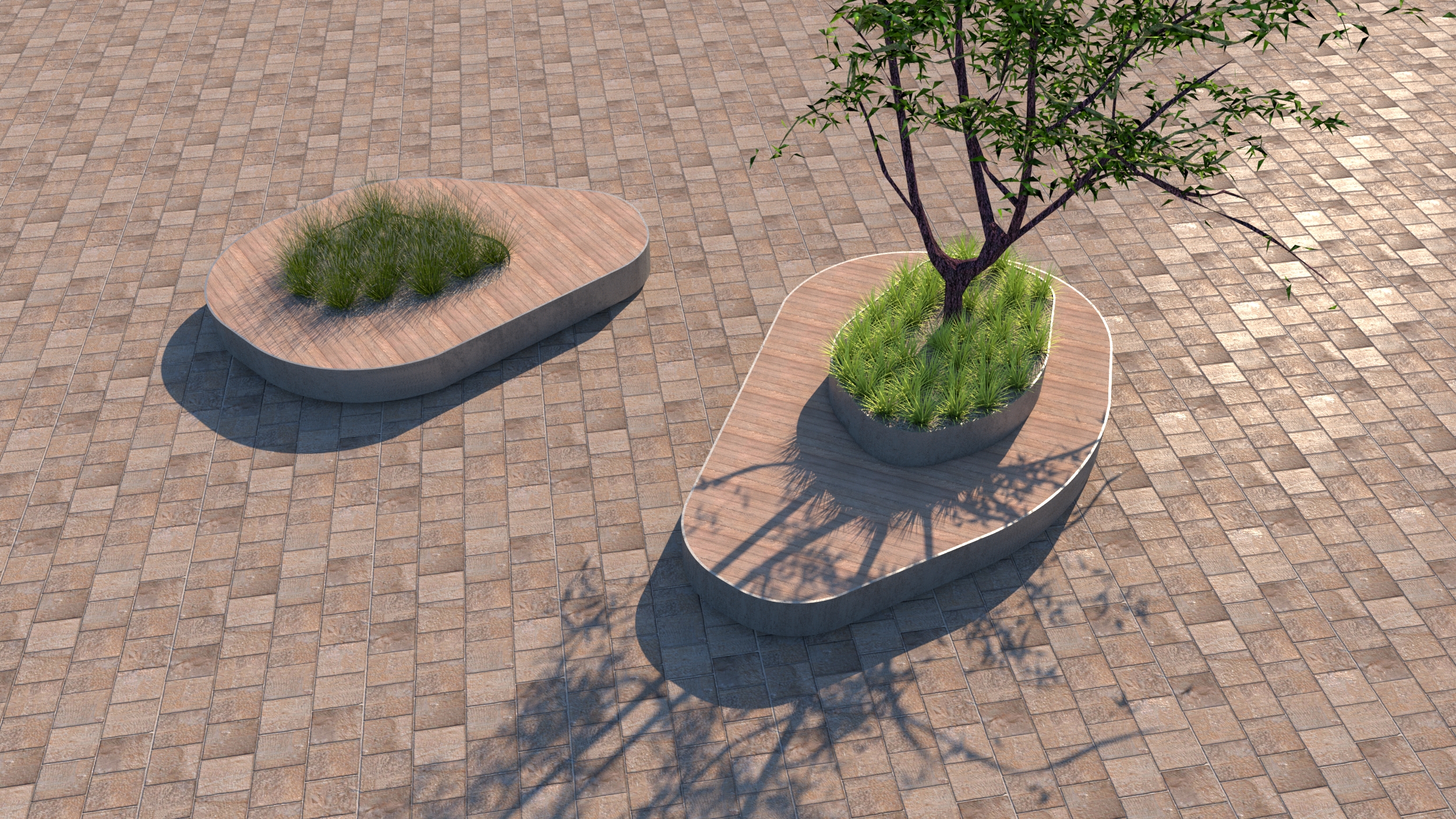 Park bench 'Avocado'-2