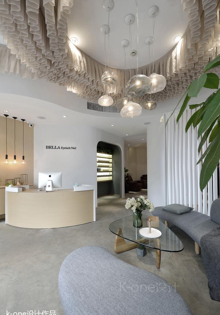 k-one设计丨美容院丨两生.花开-4