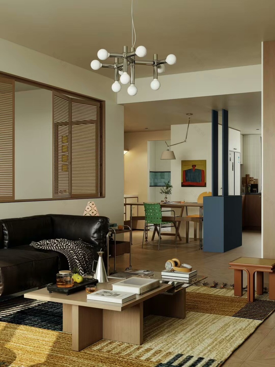 复古混搭风格室内设计-24