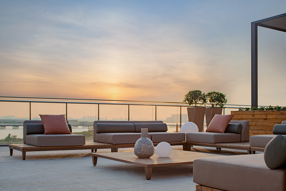 武汉联投半岛酒店及度假村露台软景设计丨中国武汉丨L&A设计集团上海分公司软景设计团队-25