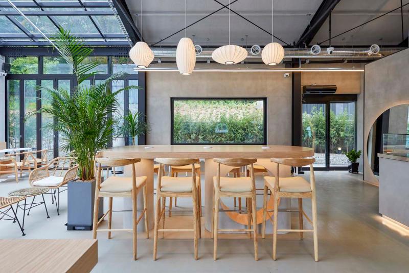 光点勾勒的 30 平米现代简约咖啡厅-6