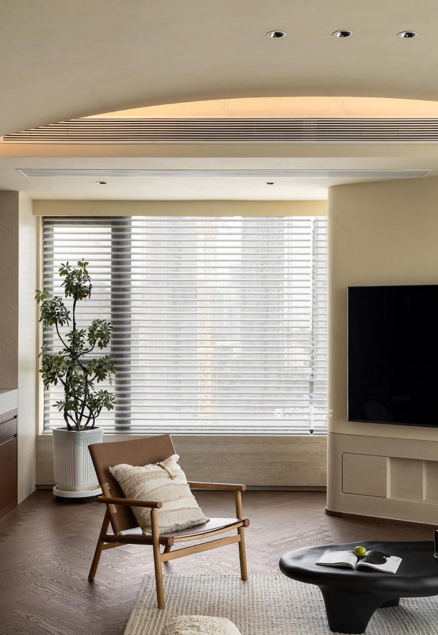 华侨城红坊216㎡侘寂风江景宅-26