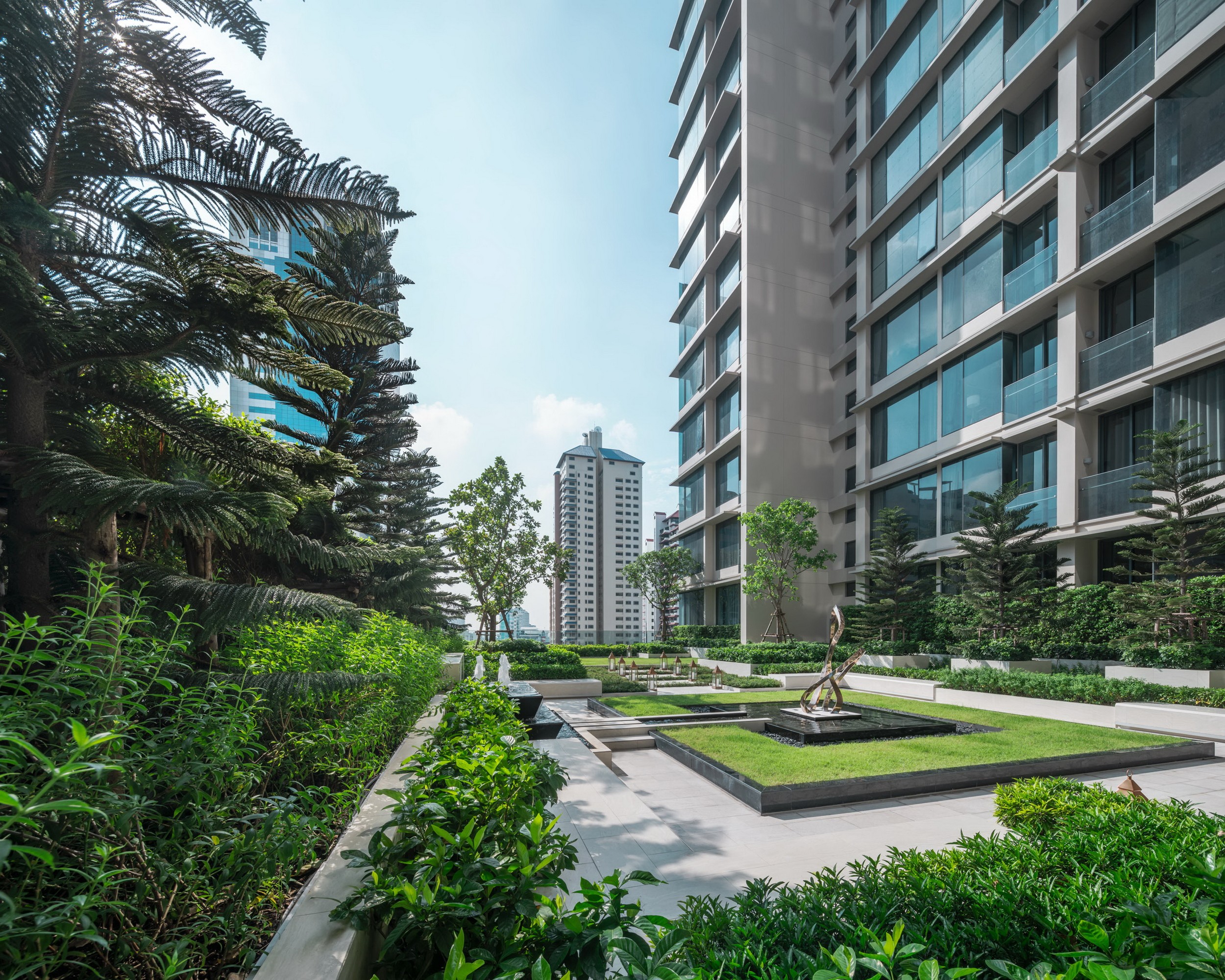 曼谷 ESSE ASOKE 公寓，现代景观建筑典范-32