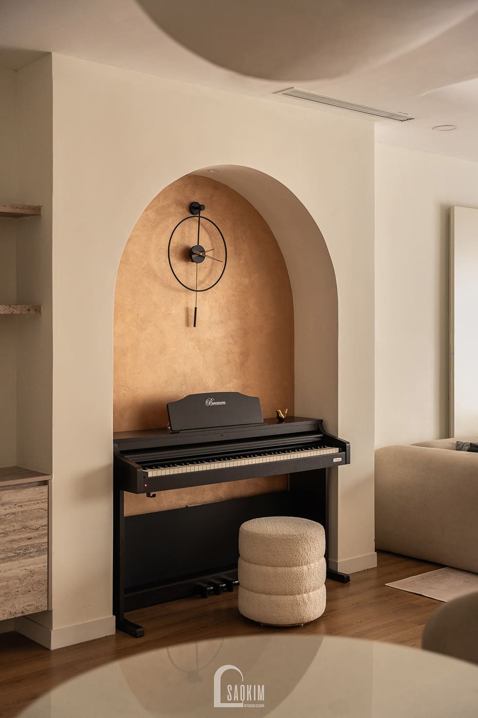 Hanoi Paragon 138m2公寓室内设计与建造项目丨越南河内-9